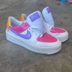 Custom Air Force ones platforms